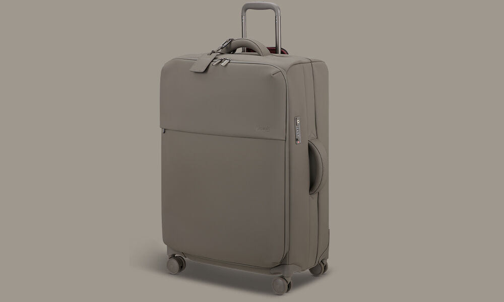 Lost In Berlin Long trip suitcase 72cm Ash Stone | Lipault UK