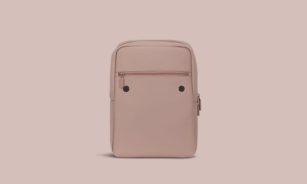 Pink square backpack hot sale