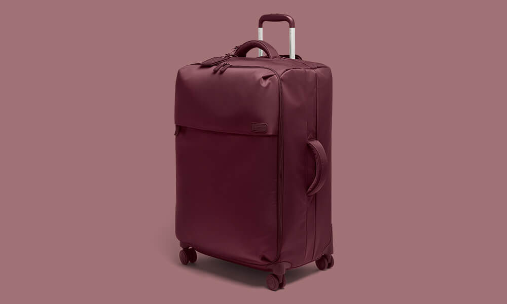 Lipault purple luggage 2025