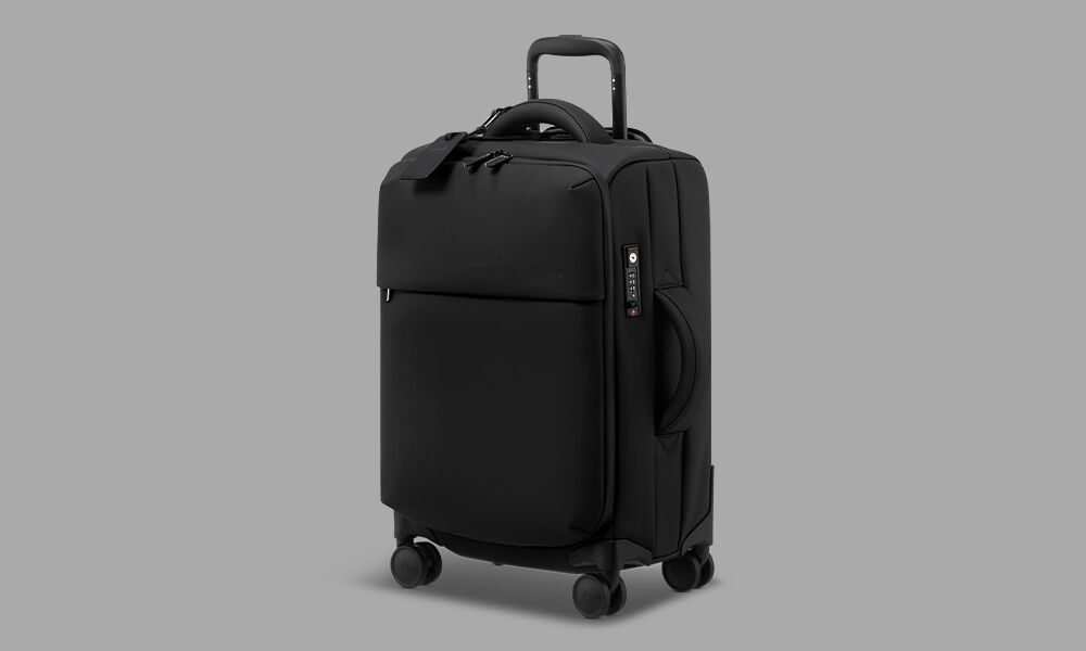 Lost In Berlin Cabin suitcase 55cm Black | Lipault UK