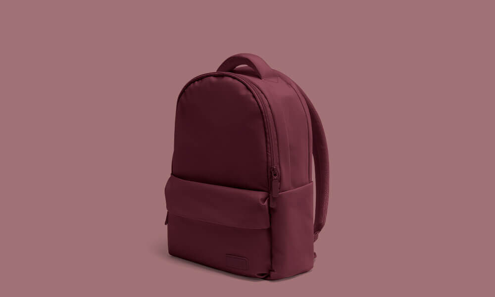 City Plume Backpack Red Lipault UK