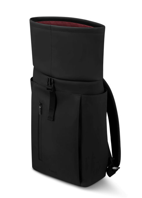 Lipault Lost In Berlin Rolltop Backpack 2.0  Black Lipault Lost In Berlin Rolltop Backpack 2.0  Black
