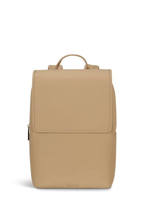 Lipault Lost In Berlin Square Backpack 2.0  Sandstone