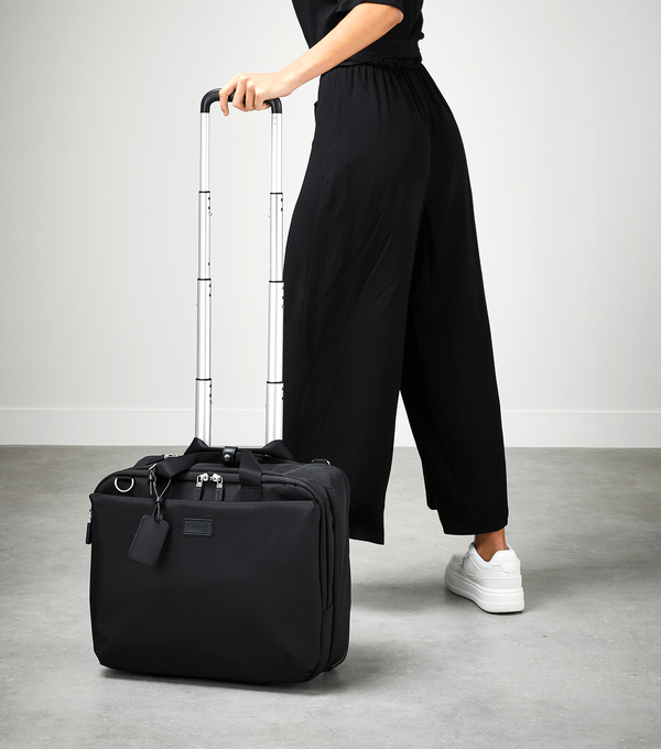 Lipault business rolling tote discount