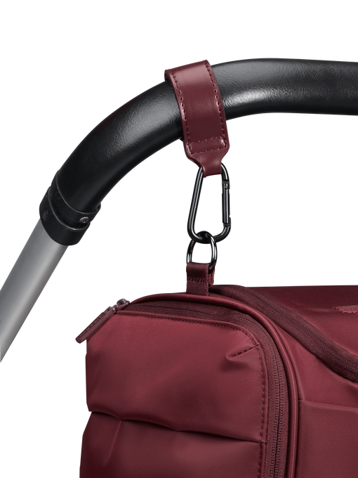 Lipault City Plume Diaper Bag  Bordeaux Lipault City Plume Diaper Bag  Bordeaux