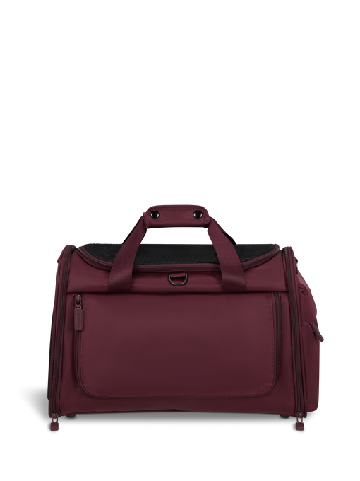 Lipault City Plume Pet Carrier  Bordeaux Lipault City Plume Pet Carrier  Bordeaux