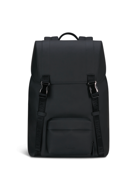 Lipault hot sale leather backpack