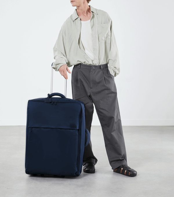 Foldable Plume Long trip suitcase