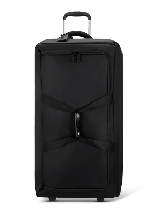 Lipault Foldable Plume Duffle with Wheels  Black