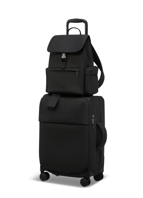 Lipault Lost In Berlin Mini Cargo Backpack  Black Lipault Lost In Berlin Mini Cargo Backpack  Black