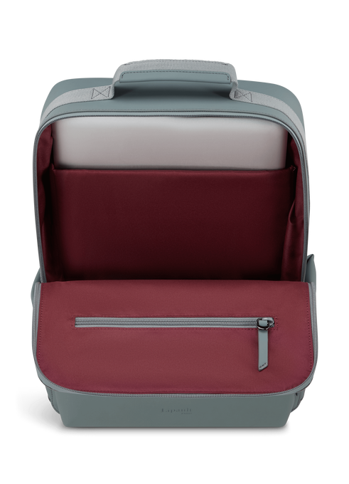 Lipault Lost In Berlin Lifetrotter Backpack  Cement Storm Lipault Lost In Berlin Lifetrotter Backpack  Cement Storm