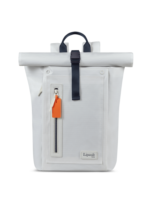 Lipault Lipault Design Lab ROLLTOP BACKPACK  White