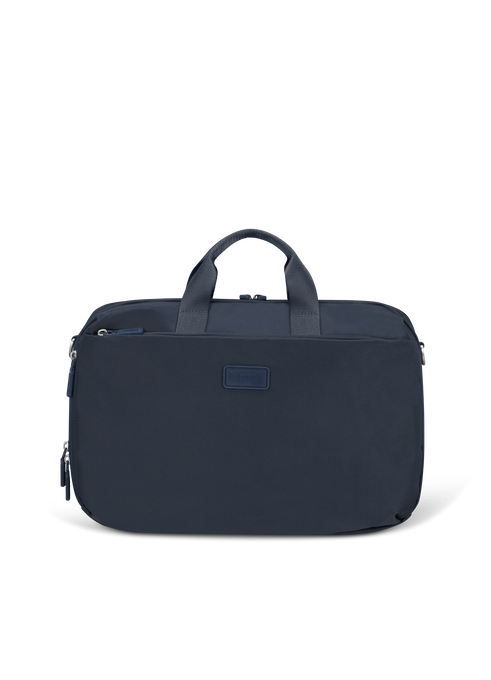 Lipault 4BIZ Laptop Bag Carbon Blue