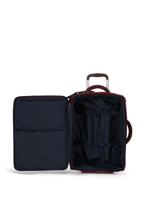 Foldable Plume Cabin suitcase Red Lipault UK