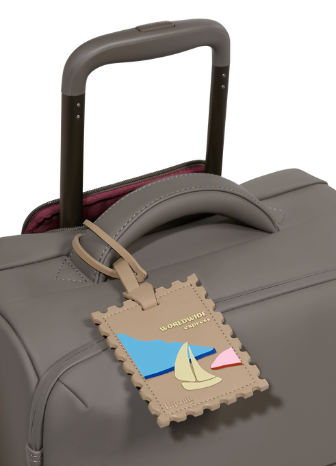 Lipault Lipault Travel Accessories Luggage Tag Stamp  Sandstone