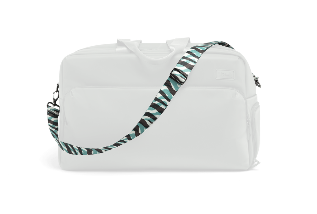Lipault Plume Accessoires Shoulder Strap Spe  Zebra Green
