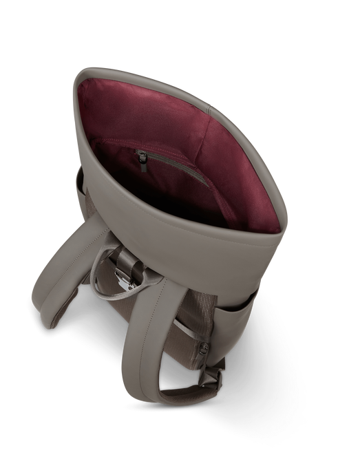 Lipault Lost In Berlin Rolltop Backpack 2.0  Ash Stone