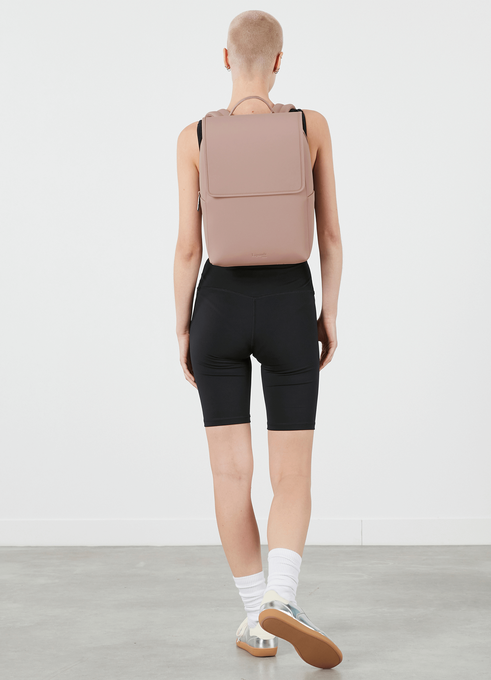 Lipault Lost In Berlin Square Backpack 2.0  Rose Quartz