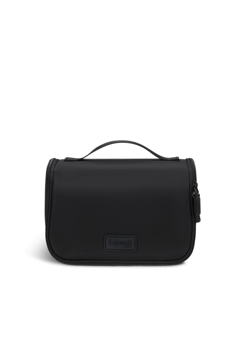 Lipault Plume Accessoires Hanging Toiletry Bag  Black