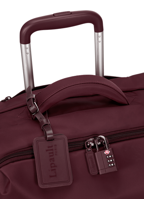 Lipault Foldable Plume Duffle with Wheels  Bordeaux Lipault Foldable Plume Duffle with Wheels  Bordeaux