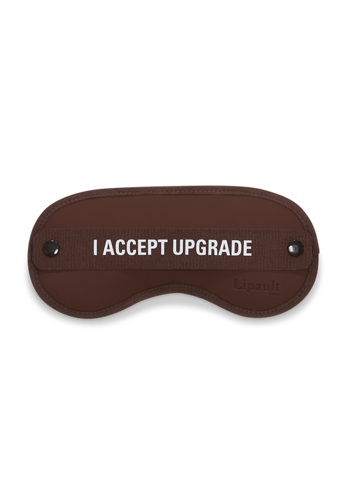 Lipault Lipault Travel Accessories Eye mask  Spiced Mocha