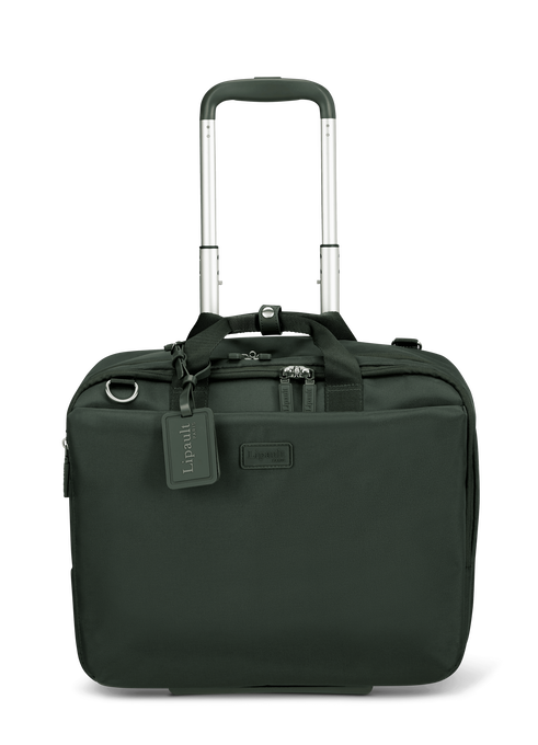 Lipault 4BIZ Rolling Laptop Bag Fair Green