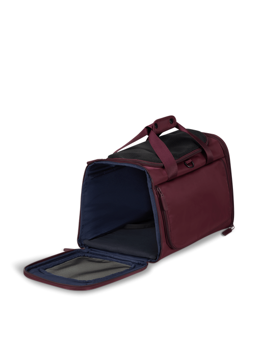 Lipault City Plume Pet Carrier  Bordeaux Lipault City Plume Pet Carrier  Bordeaux