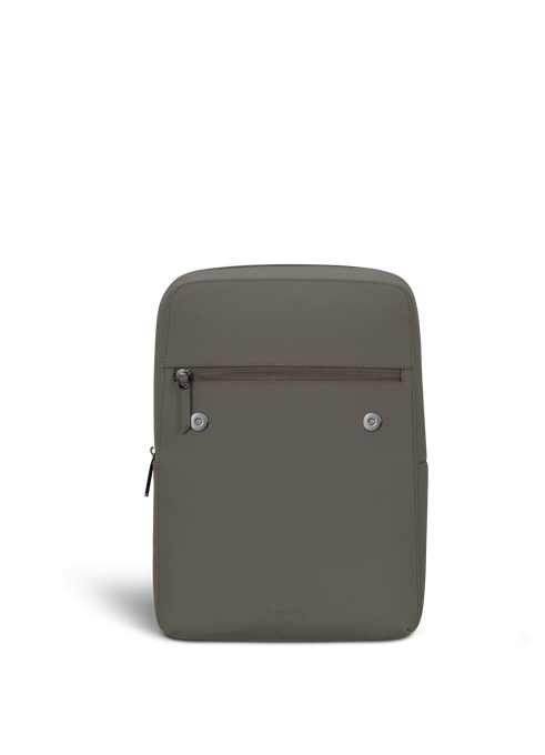 Lipault Lost In Berlin Square Backpack 2.0  Ash Stone