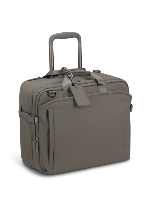 Lipault Lost In Berlin Rolling Tote  Ash Stone Lipault Lost In Berlin Rolling Tote  Ash Stone