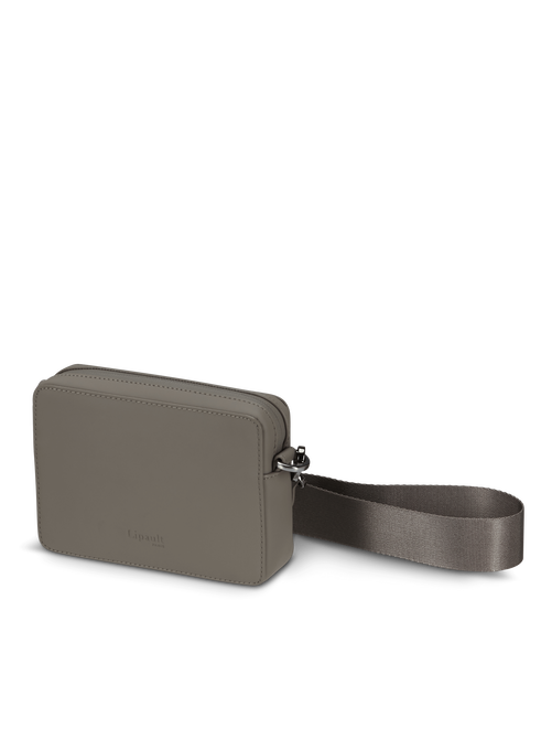 Lipault Lost In Berlin Crossbody Bag - The Box  Ash Stone Lipault Lost In Berlin Crossbody Bag - The Box  Ash Stone