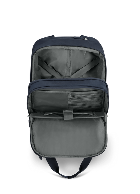 4BIZ Laptop Backpack on Wheels Blue Lipault UK