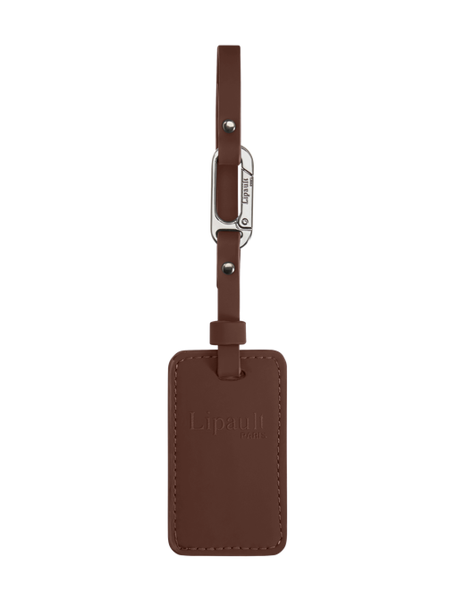Lipault Lost In Berlin Luggage Tag  Spiced Mocha