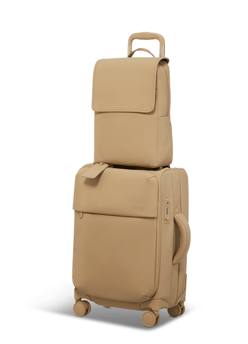 Lipault Lost In Berlin Square Backpack 2.0  Sandstone