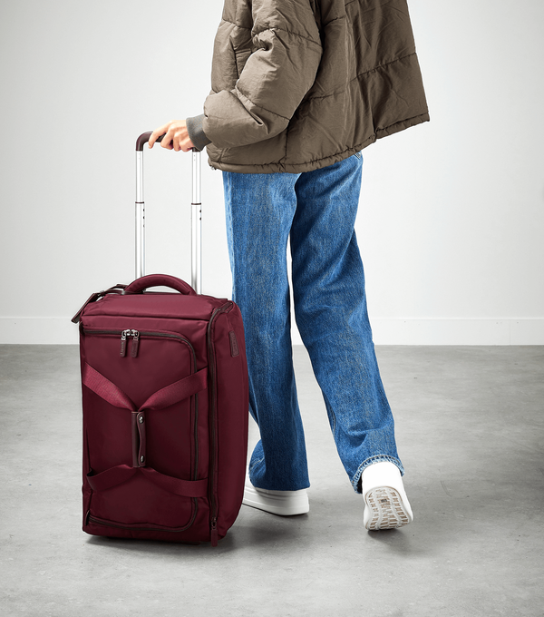 Foldable Plume Cabin duffle 55cm Red Lipault UK