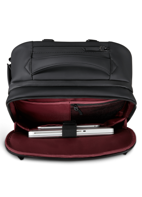 Lipault Lost In Berlin Backpack Pro With Wheels  Black Lipault Lost In Berlin Backpack Pro With Wheels  Black