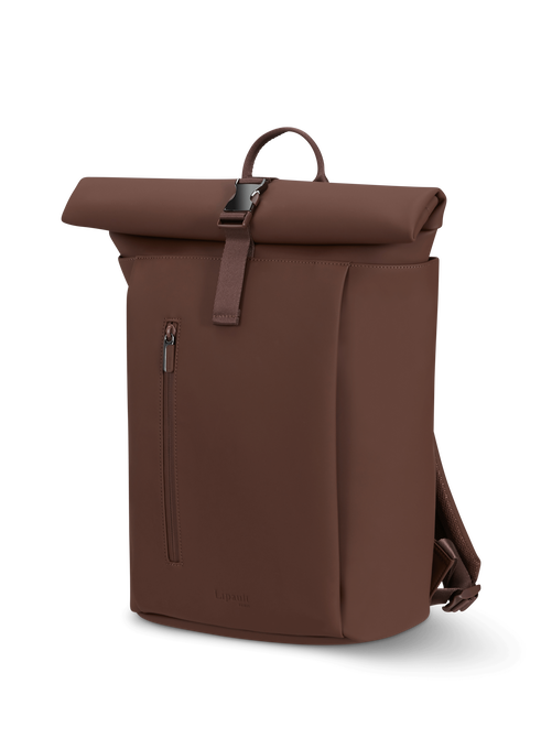 Lipault Lost In Berlin Rolltop Backpack 2.0  Spiced Mocha Lipault Lost In Berlin Rolltop Backpack 2.0  Spiced Mocha