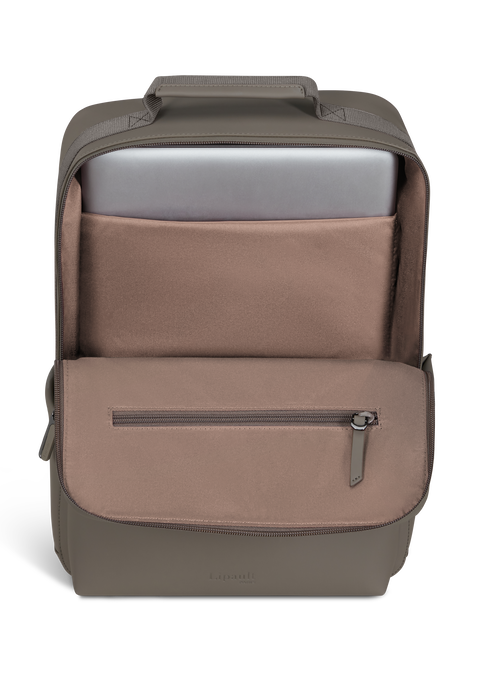 Lipault Lost In Berlin Lifetrotter Backpack  Ash Stone