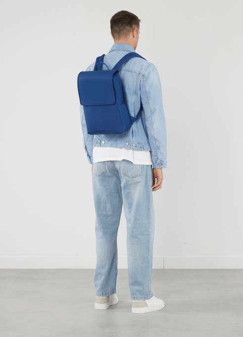Lipault Lost In Berlin Square Backpack 2.0  Blue Me Away