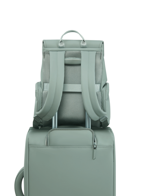 Lipault Lost In Berlin Mini Cargo Backpack  Yoga Green