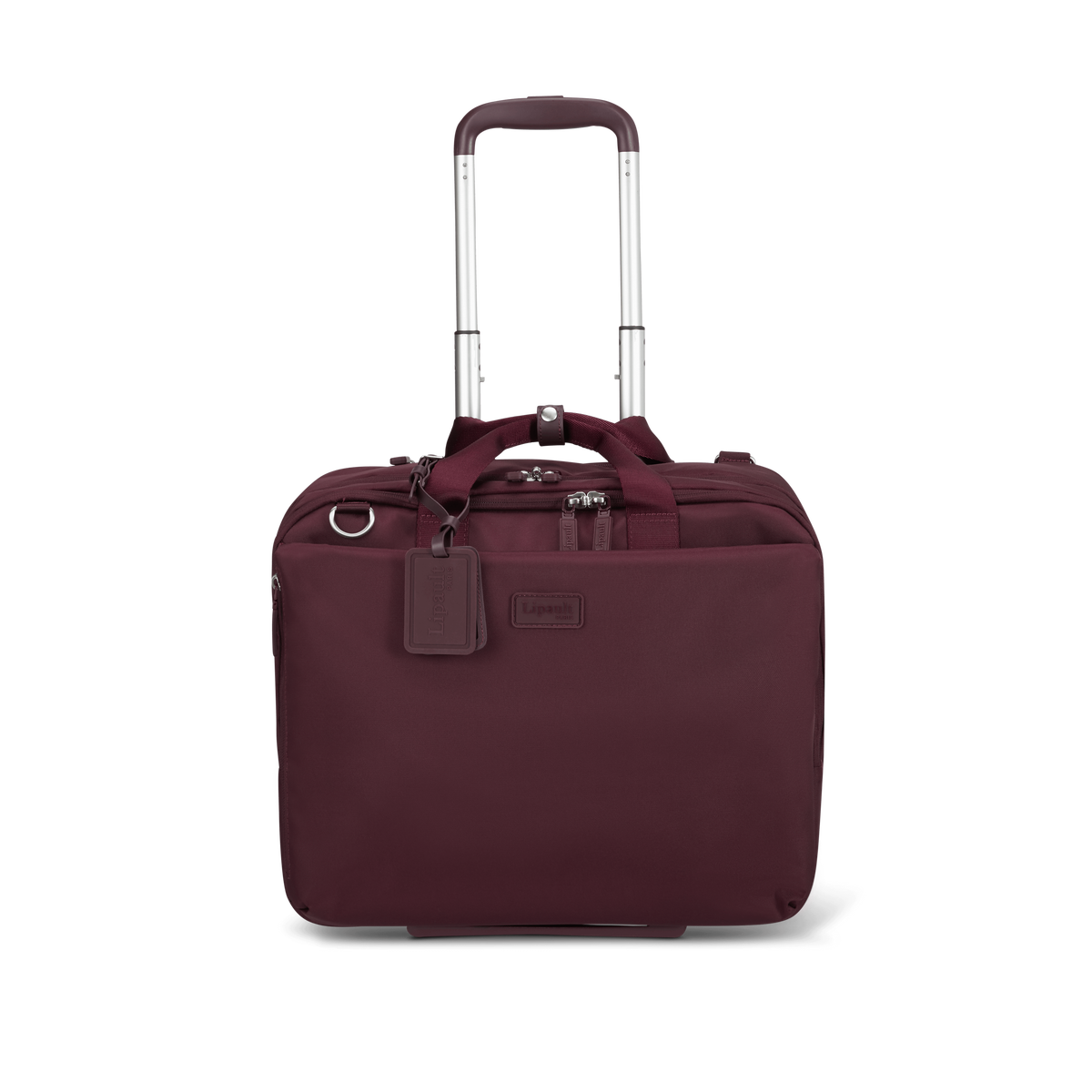 Lipault purple luggage on sale